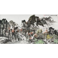 溪山秋韵图	